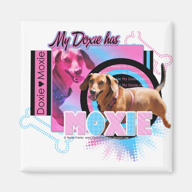 Aimant Mon Doxie a Moxie (Devant)