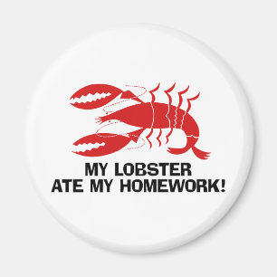 Aimant Mon homard a mangé mes devoirs