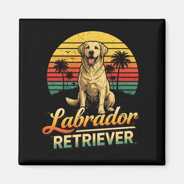 Aimant Mon Labrador Retriever (Devant)