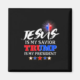 Aimant Mon Sauveur Trump Est Mon Président Christian