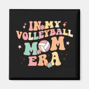 Aimant Mon Volleyball Maman Era Jeu Jour Cute Retro Volle
