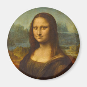 Aimant Mona Lisa, La Joconde, 1503 par Leonardo da Vinci