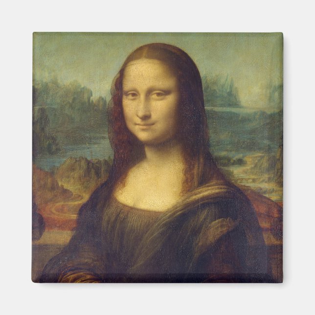 Aimant Mona Lisa, Léonard de Vinci (Devant)