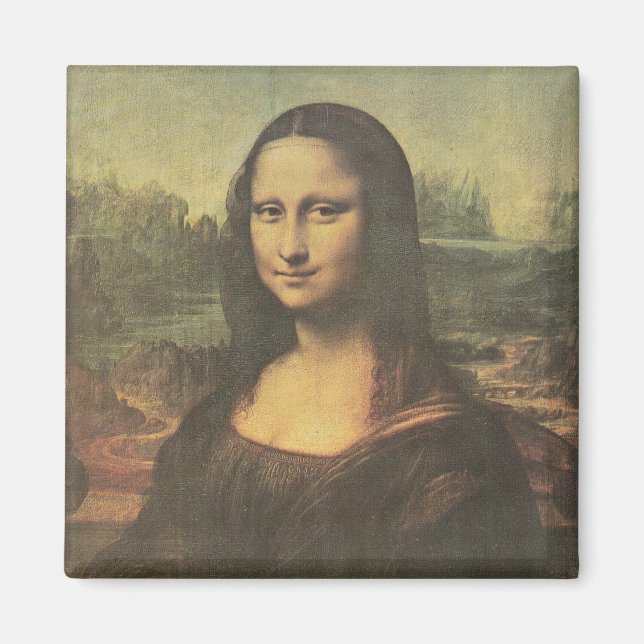 Aimant Mona Lisa Leonardo da Vinci Art (Devant)