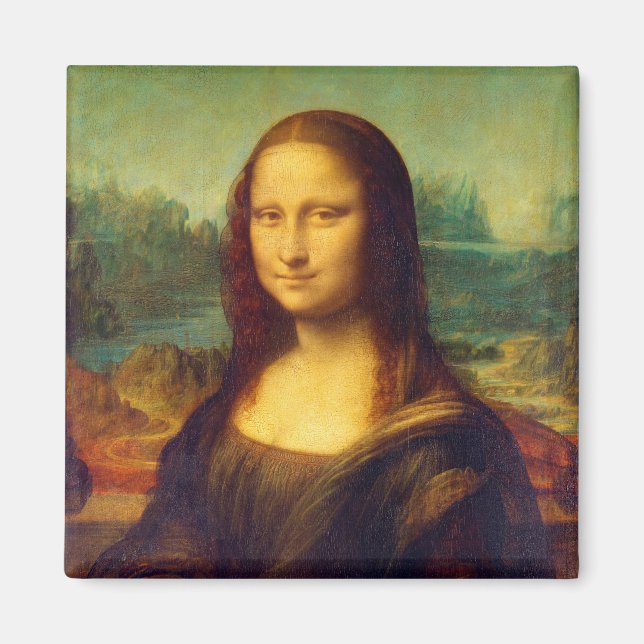 Aimant Mona Lisa par Leonardo Da Vinci (Devant)