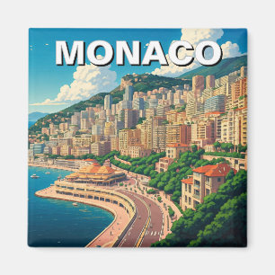 Aimant Monaco Monte Carlo Europe Travel