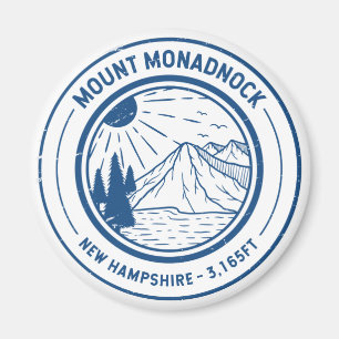 Aimant Monadnock New Hampshire Randonnée Ski Travel