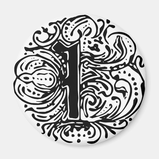 Aimant Monarchie "I" (Devant)