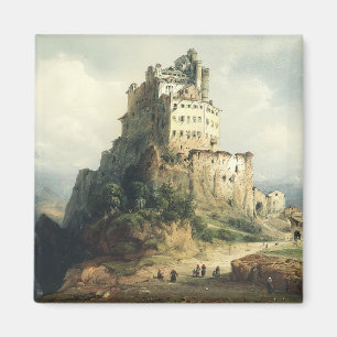 Aimant Monastère de la Sacra di San Michele Art alpin