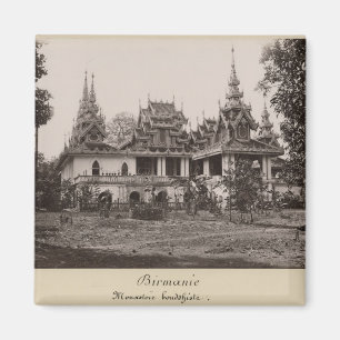 Aimant Monastère de Teik Kyaung, île d'orteil de ka