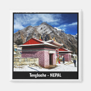 Aimant Monastère de Tengboche, Sagarmatha, Everest -