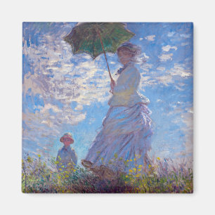 Aimant Monet France Impressionniste Personnes Femme avec 