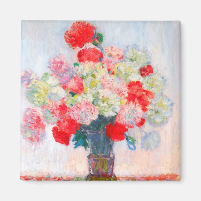 Aimant Monet Peonies (Devant)