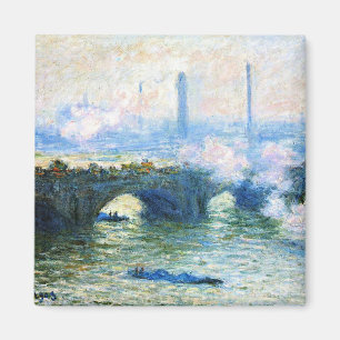 Aimant Monet - Waterloo Bridge, Londres 