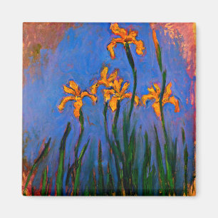 Aimant Monet - Yellow Irises