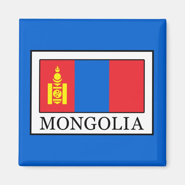 Aimant Mongolie (Devant)