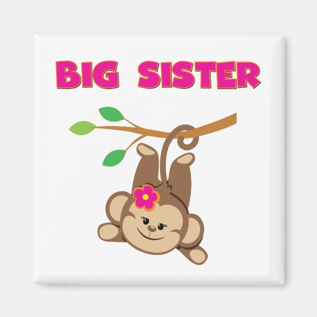 Aimant Monkey Big Sister (Devant)