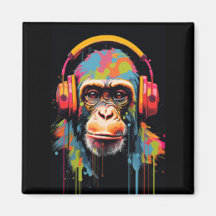 Aimant Monkey Music Art Monkey Art Monkey Gallery Art