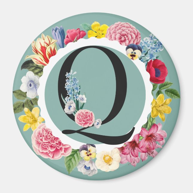 Aimant Monogramme (Devant)