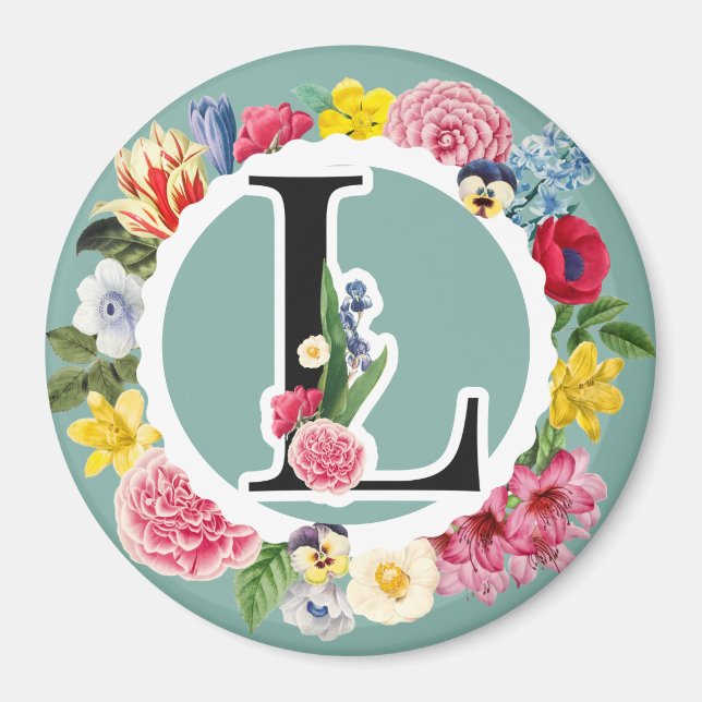 Aimant Monogramme (Devant)