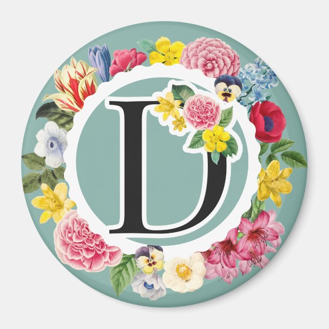 Aimant Monogramme (Devant)