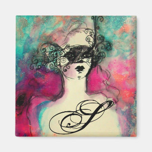 AIMANT MONOGRAMME DE CHARME