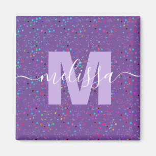 Aimant Monogramme personnalisé