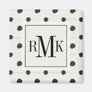 Aimant Monogramme   Signes simples Étape 3