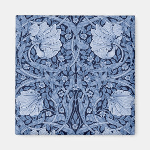 Aimant Monotone bleu Pimpernel, William Morris