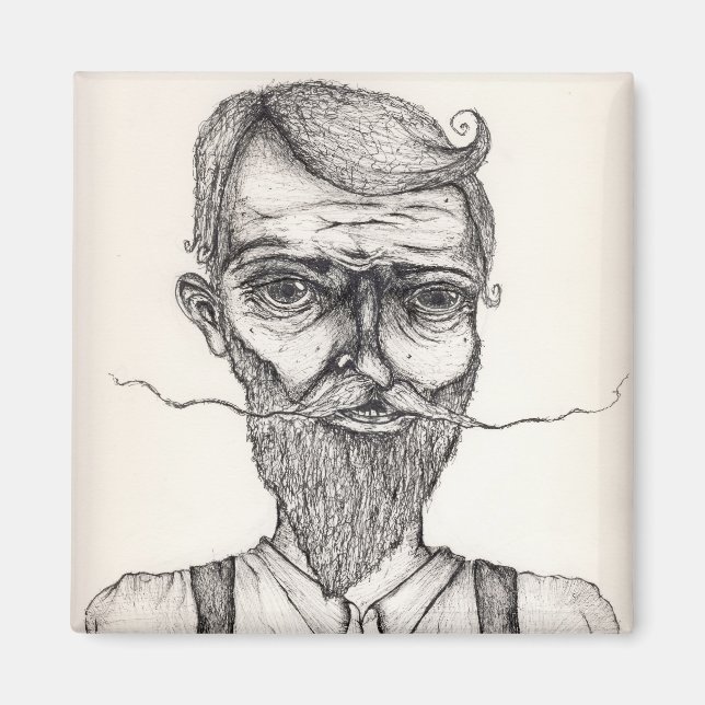 Aimant monsieur 8x10 (Devant)