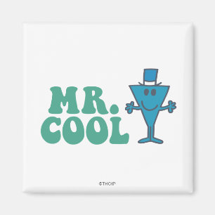 Aimant Monsieur le Cool Conception du logo
