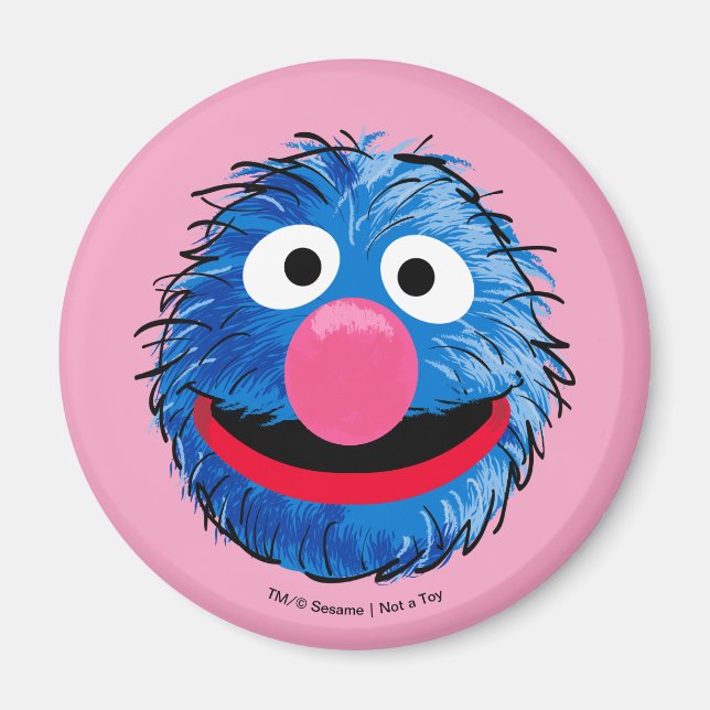 Aimant Monster à la fin de cette histoire | Grover (Devant)