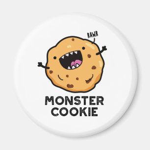 Aimant Monster Cookie Funky Food Pun