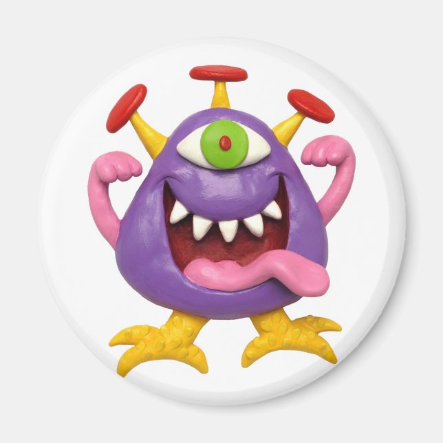 Aimant Monster Party (Devant)