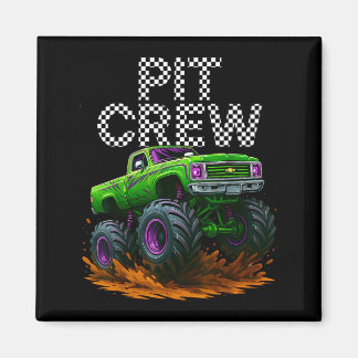 Aimant Monster Truck T Crew Family Matching Birthday Part