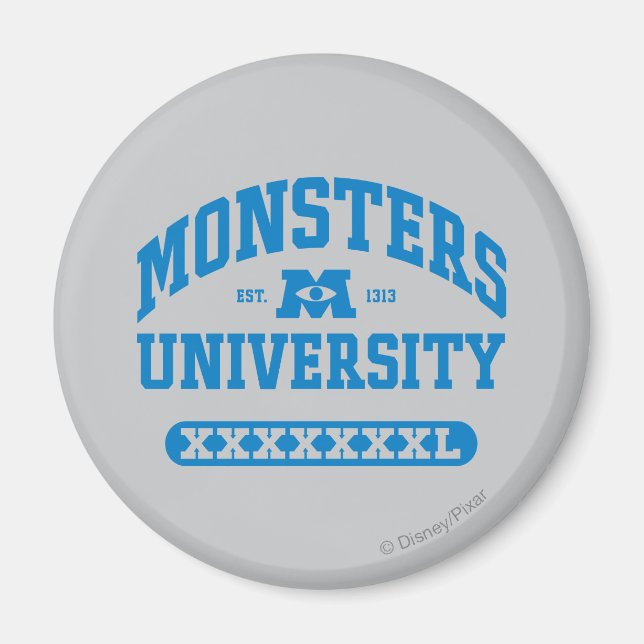 Aimant Monsters University - Est. 1313 (Devant)