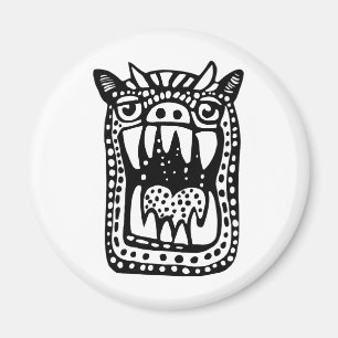 Aimant Monstre d'horreur - Noir