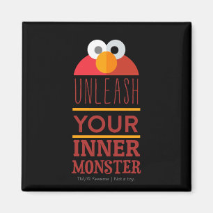 Aimant Monstre intérieur Elmo