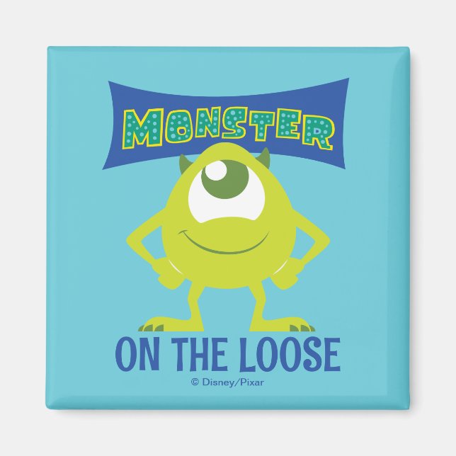 Aimant Monstre sur la poule (Devant)