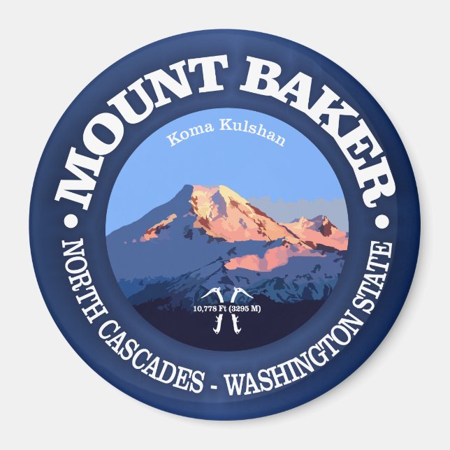 Aimant Mont Baker (Devant)