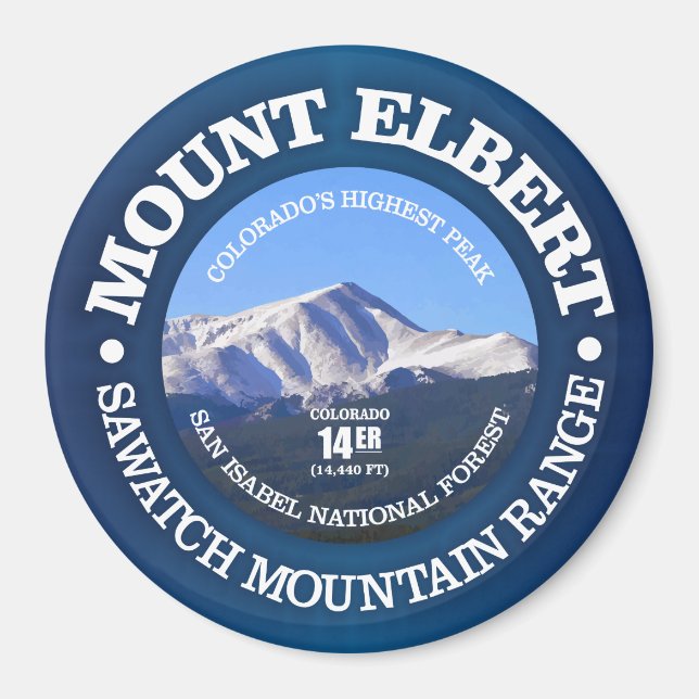 Aimant Mont Elbert (Devant)