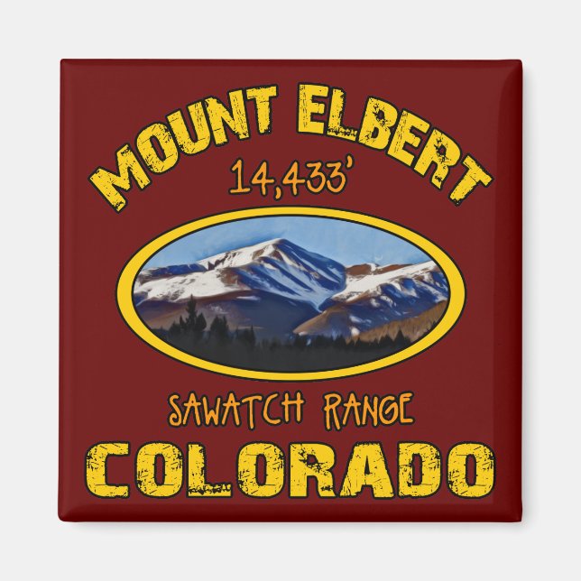 Aimant Mont Elbert (Devant)