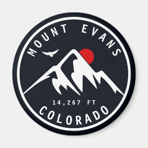 Aimant Mont Evans Wilderness 14er - Montagnes du Colorado