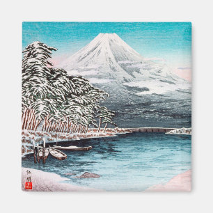 Aimant Mont Fuji de Tagonoura, Hiroaki de neige Takahashi