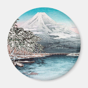 Aimant Mont Fuji de Tagonoura, Hiroaki de neige Takahashi