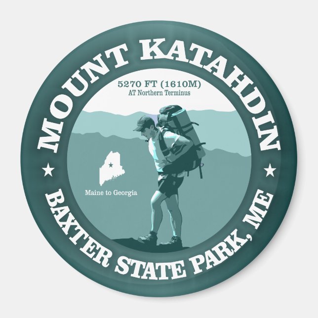 Aimant Mont Katahdin (Devant)