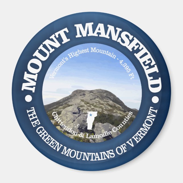 Aimant Mont Mansfield (Devant)