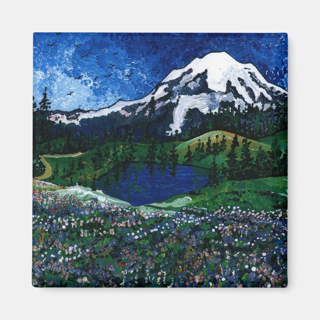 Aimant Mont Rainier (Devant)
