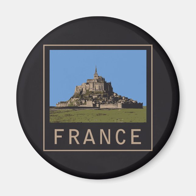 Aimant Mont Saint-Michel (Devant)