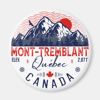 Aimant Mont-Tremblant Canada Québec ski Montagne